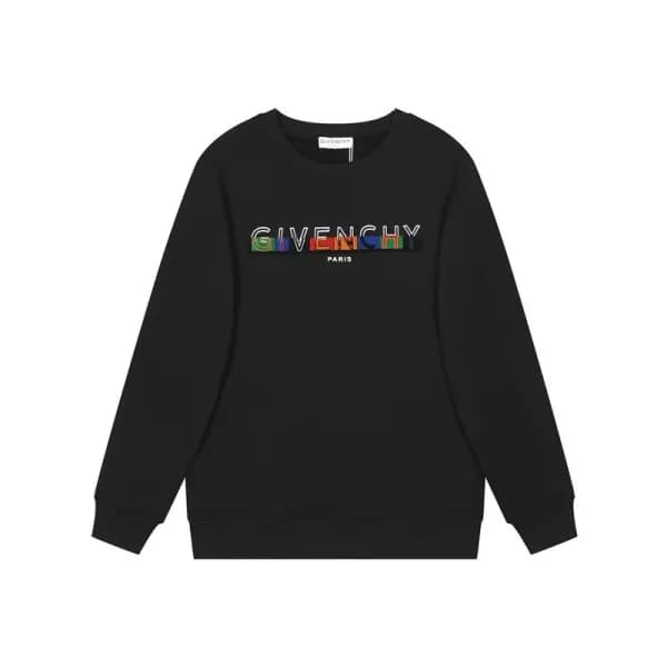 지방시 남성 캐쥬얼 블랙 맨투맨 - Mens Black Tshirts - giv0831x - 1