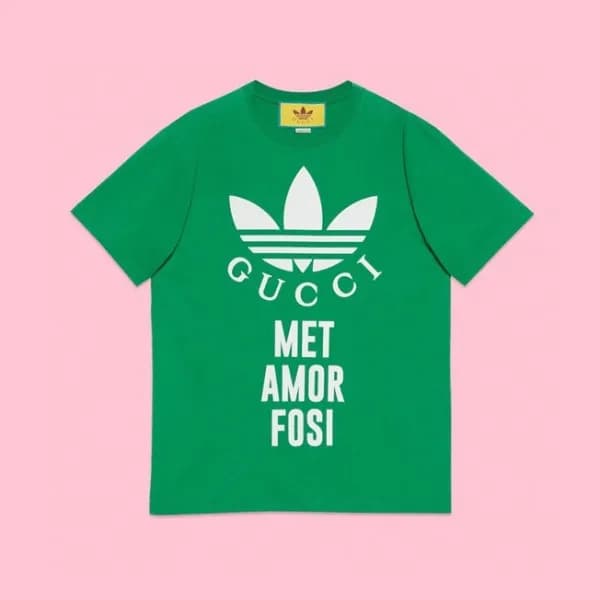 구찌 남/녀 그린 크루넥 반팔티 - Gucci Unisex Green Tshirts - g… - 1