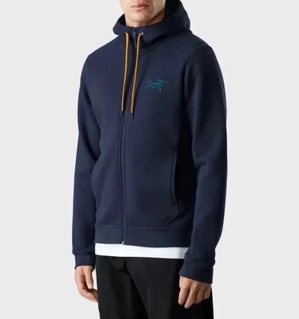아크테릭스 남성 네이비 후드티- Arcteryx Mens Navy Hoodie - arc0… - 1