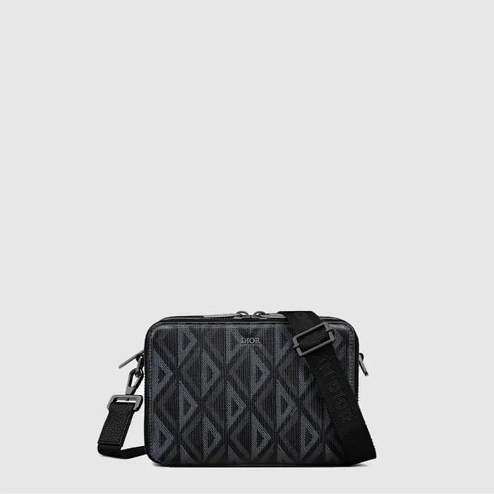 디올 남성 스트랩 지퍼 파우치 - Dior Men Strap Zipper Pouch - d… - 1