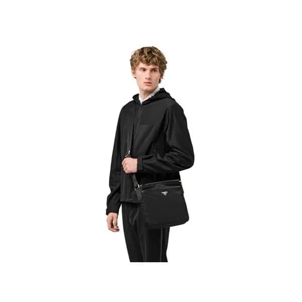 프라다 남성 블랙 크로스백 - Prada Mens Black Cross Bag - pr12… - 1