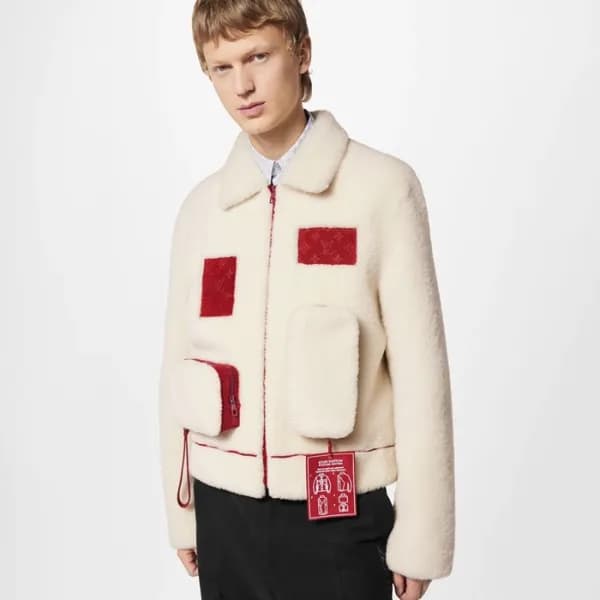 루이비통 남성 화이트 자켓 - Louis vuitton Mens White Jackets … - 1