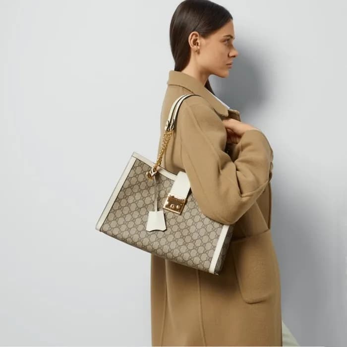 구찌 여성 화이트 Padlock 숄더백 - Gucci Womens White Shoulde… - 1