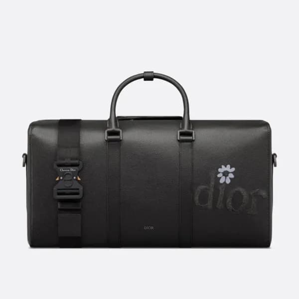 디올 남성 Lingot 블랙 키폴 - Dior Mens Black Keepall - di3… - 1