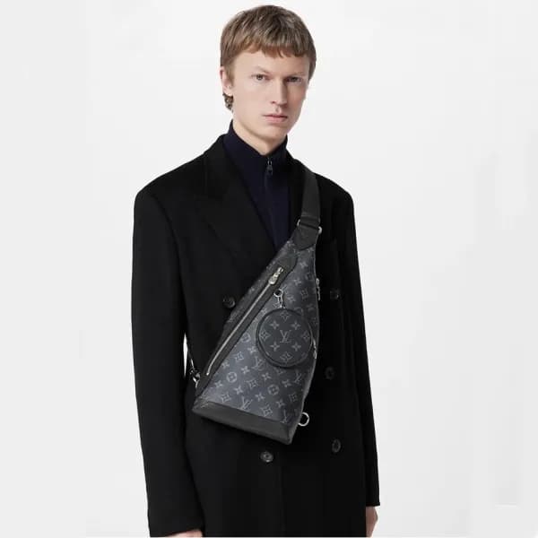 루이비통 남성 블랙 크로스백 - Louis Vuitton Mens Black Cross B… - 1
