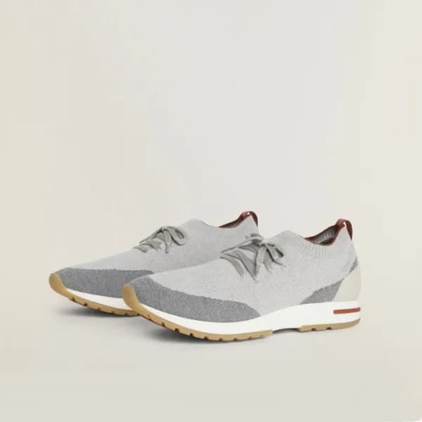 로로피아나 남성 그레이 스니커즈 - Loro Piana Mens Gray Sneakers … - 1