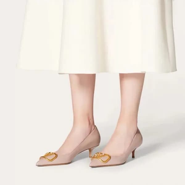 발렌티노 여성 베이지 누드 구두 - Valentino Womens Beige Nude Sh… - 1