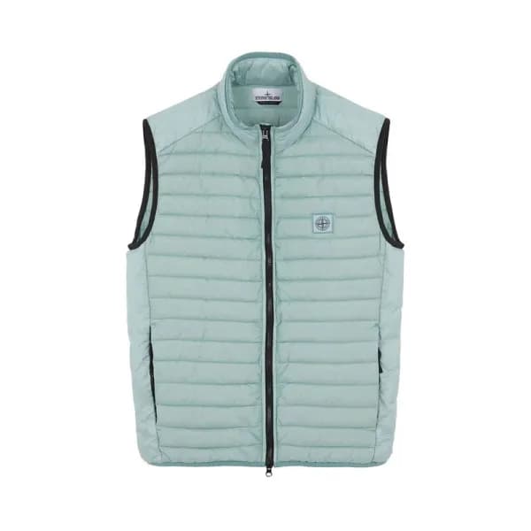 스톤아일랜드 남성 블루 다운 베스트 - Stone Island Mens Blue Down … - 1