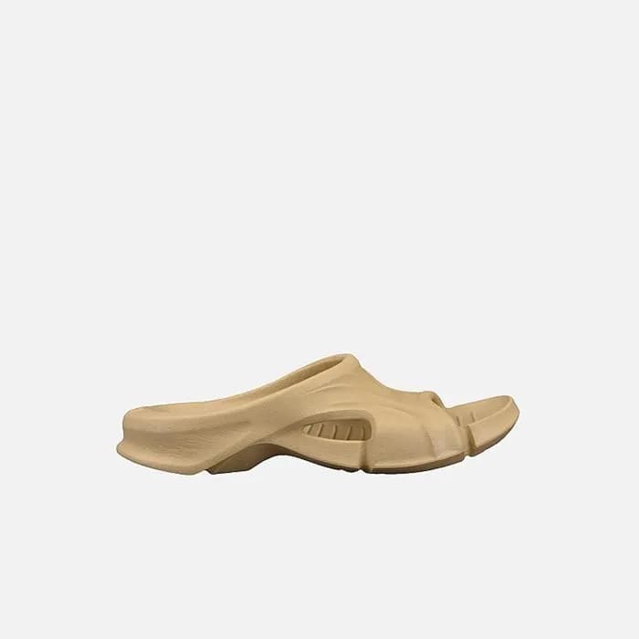 발렌시아가 남성 베이지 몰드 슬라이드 샌들 【매장-80만원대】 - Balenciaga Me… - 1