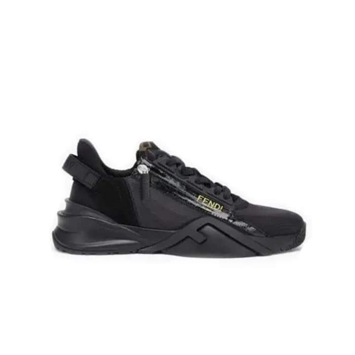펜디 남성 플로우 블랙 나일론 로우탑 스니커즈 【매장-130만원대】 - Fendi Mens… - 1