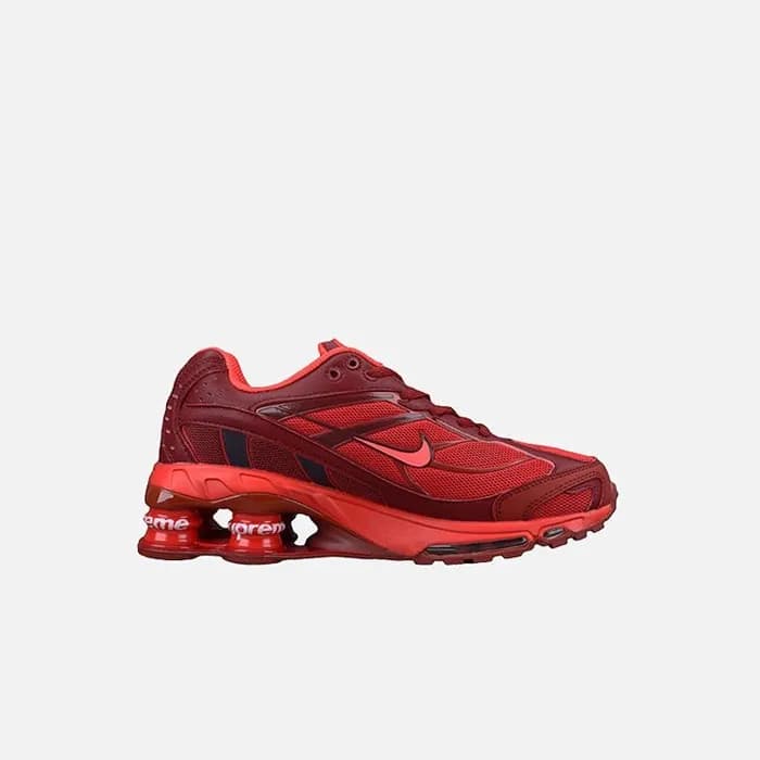 나이키 X 슈프림 샥스 라이드 2 레드 스니커즈 【매장-80만원대】 - Nike Unise… - 1