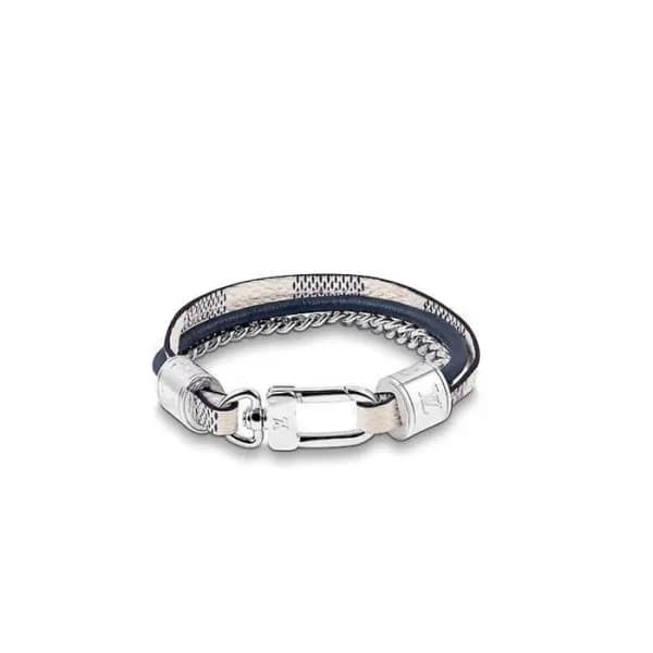 루이비통 여성 화이트 골드 팔찌 - Louis vuitton Womens White Gol… - 1