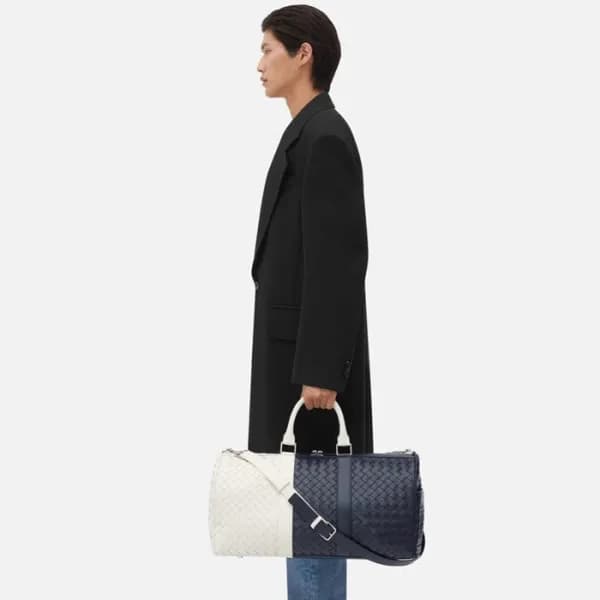 보테가 베네타 남성 인트레치아토 더플 백 - Bottega veneta Mens Intre… - 1