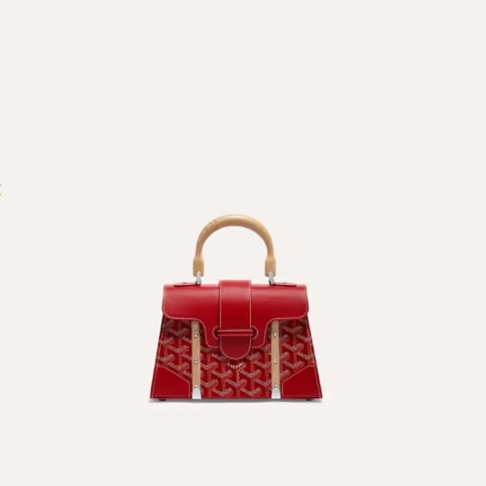 고야드 여성 레드 스트럭쳐 사이공 백 미니 - Goyard Womens Mini Struc… - 1