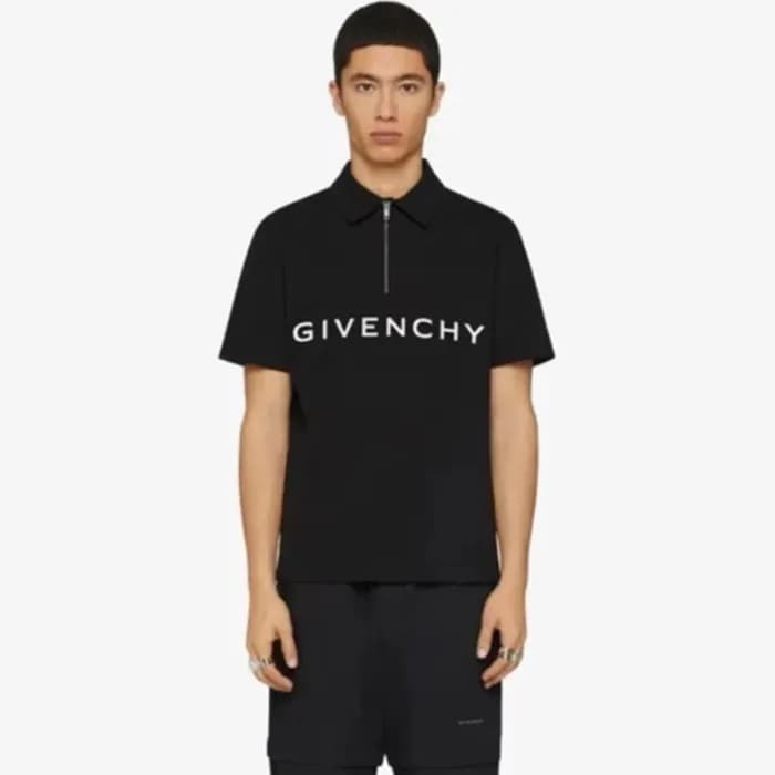 지방시 남성 블랙 반팔티 - Givenchy Mens Black Tshirts - gic2… - 1