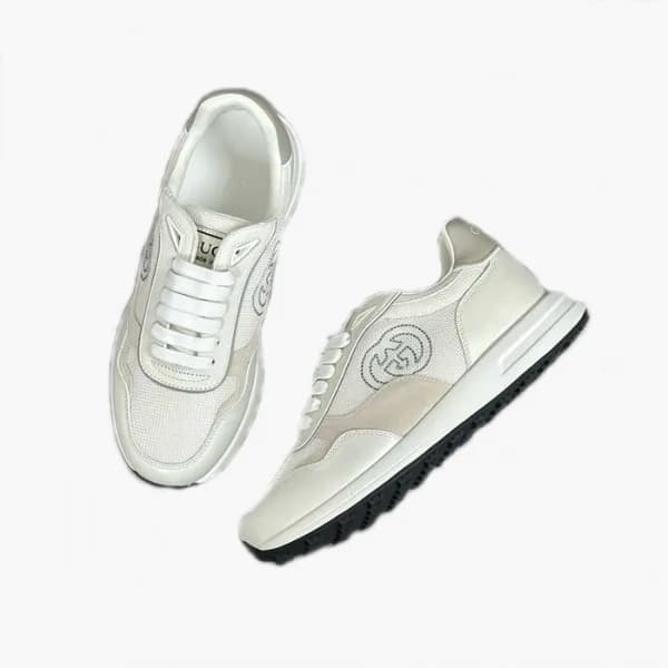 구찌 남성 그레이 스니커즈 - Gucci Mens Gray Sneakers - gus846… - 1