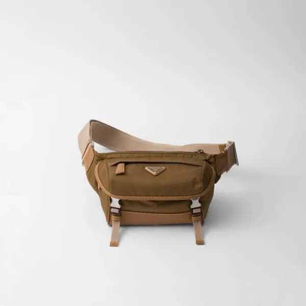 프라다 남성 탄 슬링백 2VH171 - Prada Mens Tan Fanny Bag - p… - 1