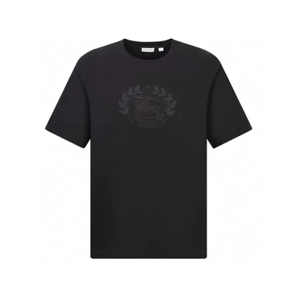 버버리 남성 블랙 반팔 티셔츠 - Burberry Mens Black Tshirts - b… - 1