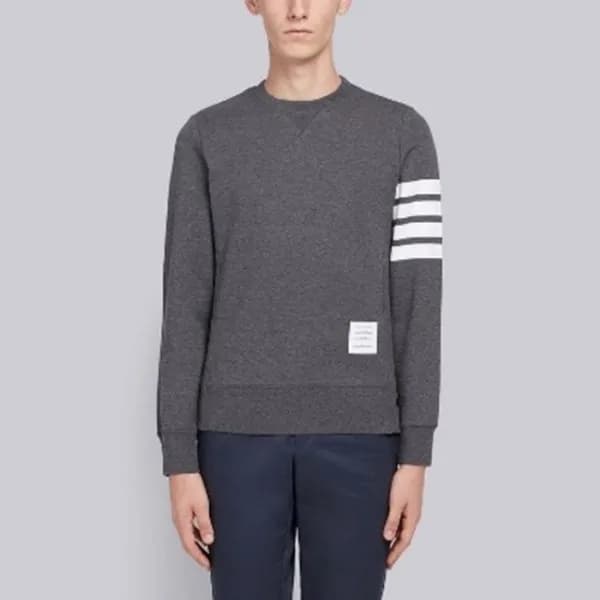 톰브라운 남성 라운드 맨투맨 - Thom Browne Mens Round Tshirts -… - 1