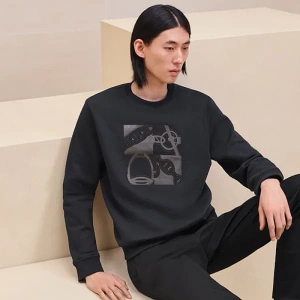 에르메스 남성 라운드 맨투맨 - Hermes Mens Round Tshirts - hec2… - 1