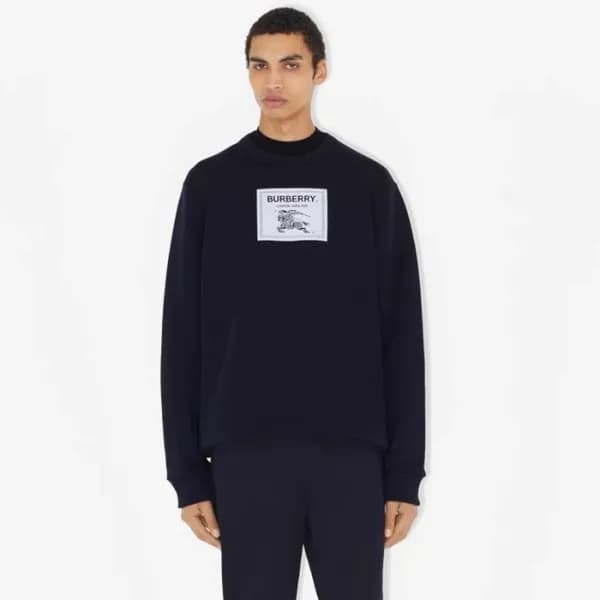 버버리 남성 라운드 맨투맨 - Burberry Mens Round Tshirt - buc3… - 1