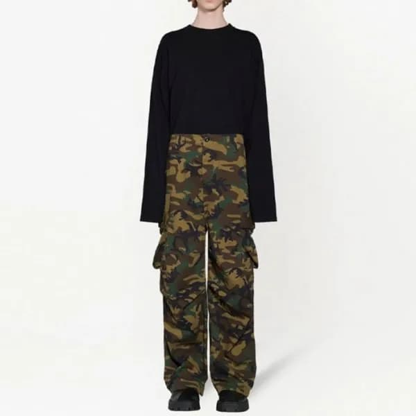 발렌시아가 남성 캐쥬얼 팬츠 - Balenciaga Mens Casual Pants - b… - 1