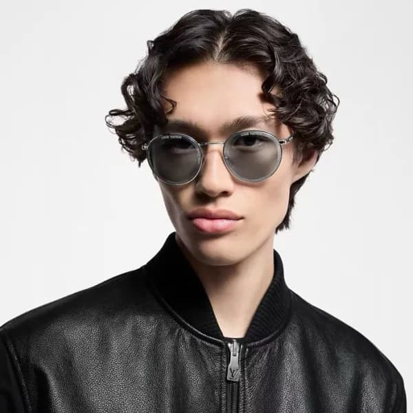 루이비통 남성 프리미엄 메탈 프레임 선글라스 - Louis vuitton Mens Prem… - 1