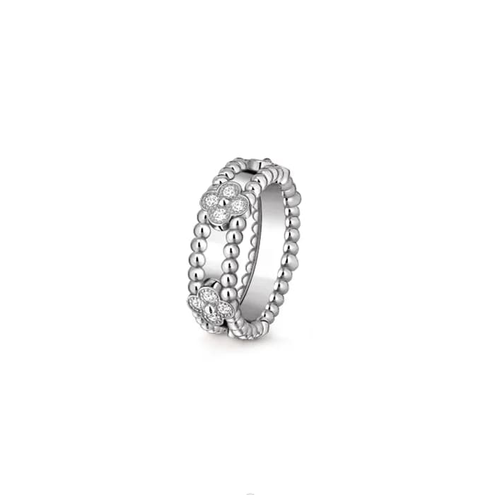반클리프 아펠 여성 뻬를리 스위트 클로버 링 - Van Cleef & Arpels Wome… - 1