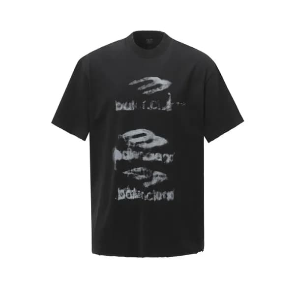발렌시아가 남성 라운드 반팔 티셔츠 - Balenciaga Mens Round Tshirt… - 1