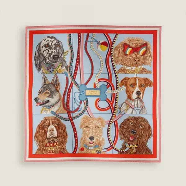 에르메스 여성 실크 스카프 - Hermes Womens Silk Scarf - acc447… - 1