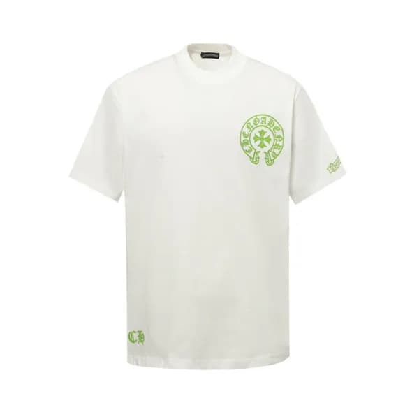 크롬하츠 남성 라운드 반팔티 - Chrom Hearts Mens Round Tshirt -… - 1