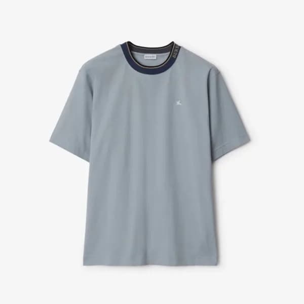 버버리 남성 라운드 반팔 티셔츠 - Burberry Mens Round Tshirt - b… - 1