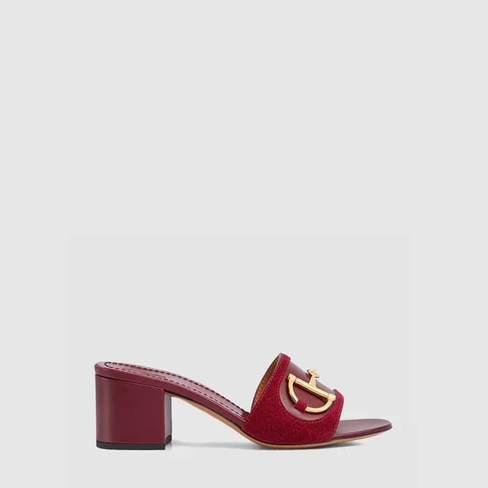 구찌 여성 홀스빗 슬라이드 샌들 - Gucci Womens Horsebit Slide Sa… - 1