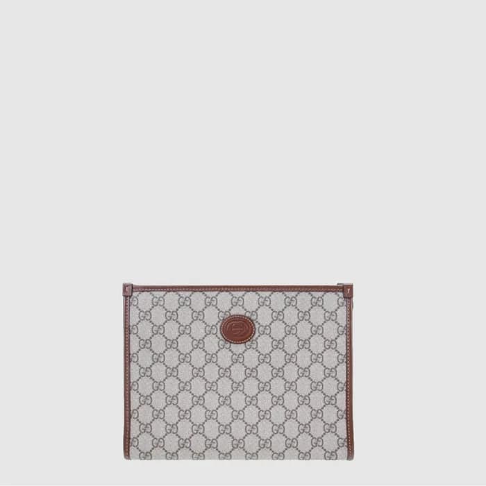 구찌 남성 인터로킹 G 파우치 - Gucci Mens Interlocking G Pouch… - 1