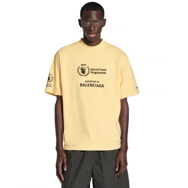 발렌시아가 남성 라운드 반팔 티셔츠 - Balenciaga Mens Round Tshirt… - 1