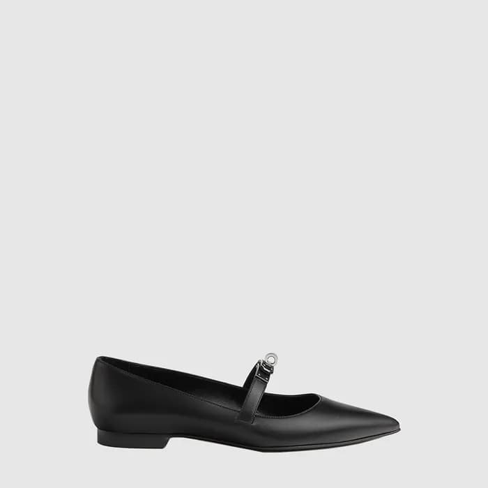 에르메스 여성 켈리 발레리나 플랫 - Hermes Womens Kelly Ballerina… - 1