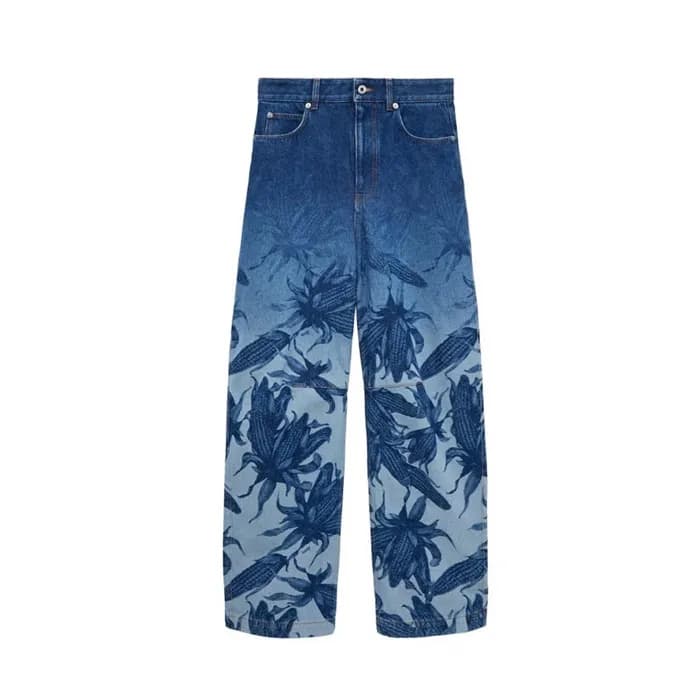 로에베 여성 배럴 진 - Loewe Womens Barrel Jeans - loc15163… - 1