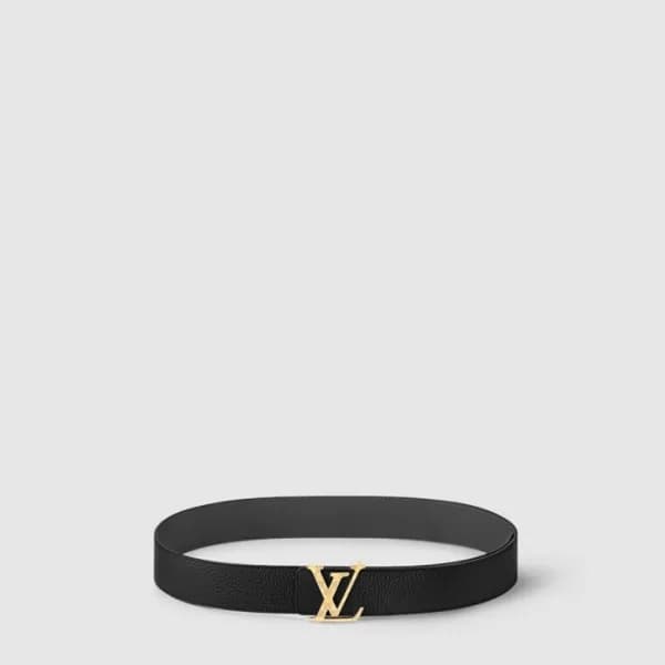 루이비통 남성 다미에 LV 리버서블 벨트 - Louis vuitton Mens Damier… - 1