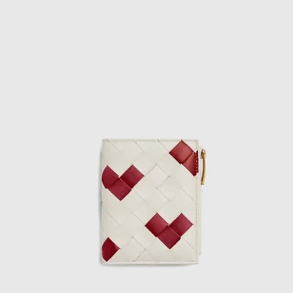 보테가 베네타 여성 인트레치아토 이중 지갑 - Bottega veneta Womens In… - 1