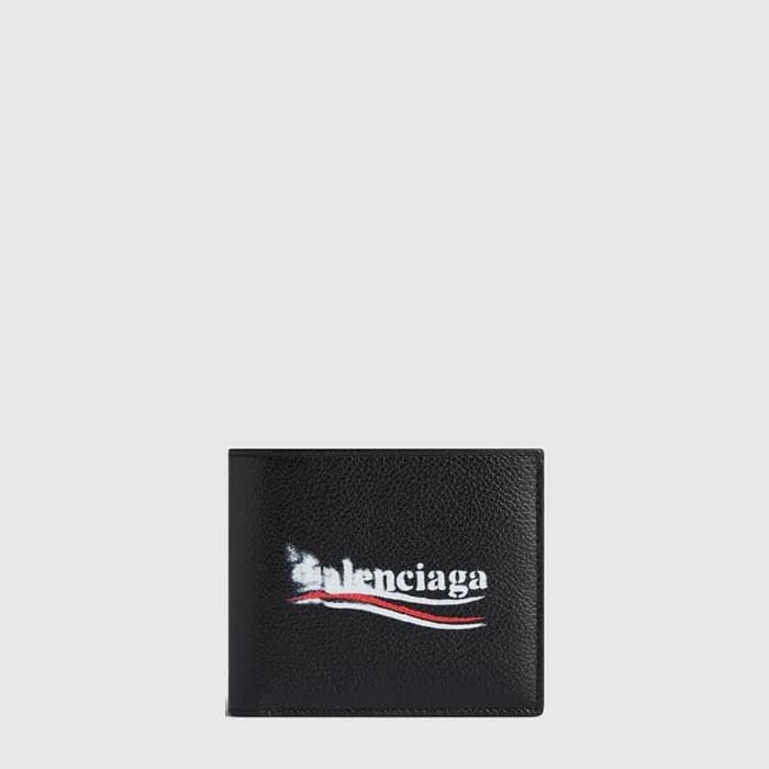 발렌시아가 남성 캐쉬 스퀘어 폴디드 지갑 - Balenciga Mens Cash Squar… - 1