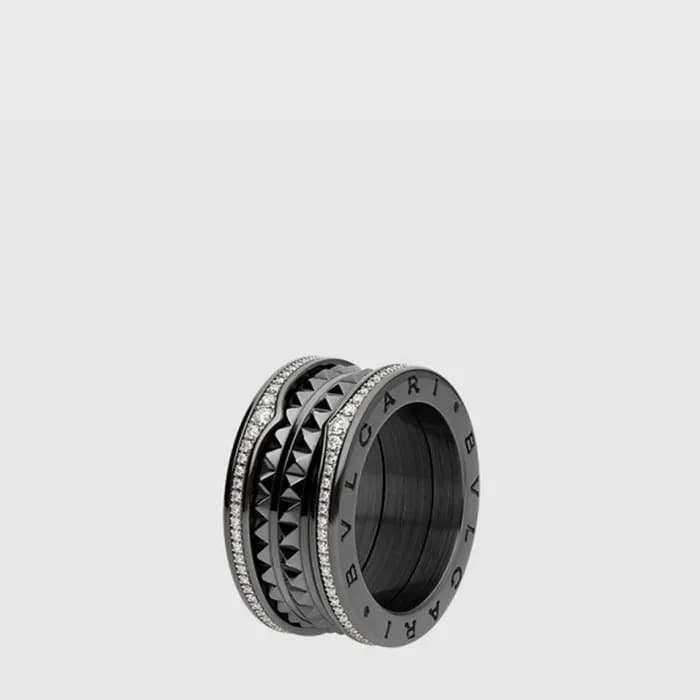 불가리 남/녀 비제로원 링 - Bvlgari Unisex Bzero1 Ring - acc7… - 1