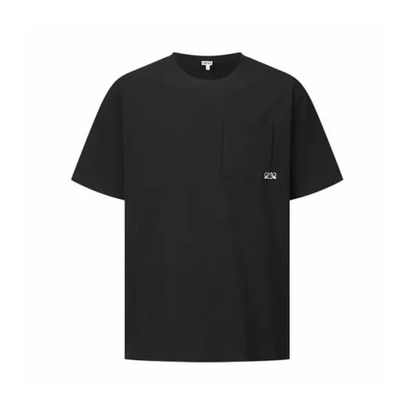 로에베 남성 라운드 반팔티 - Loewe Mens Round Tshirt - loc1590… - 1