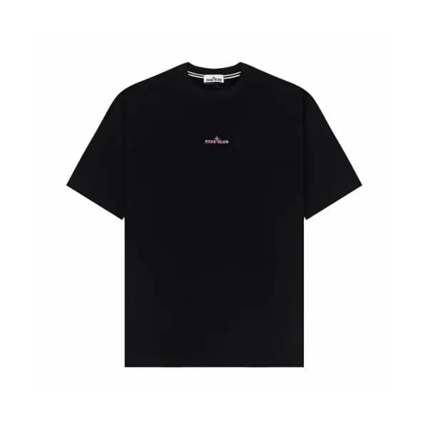 스톤아일랜드 남성 라운드 반팔 티셔츠 - Stone Island Mens Round Tsh… - 1
