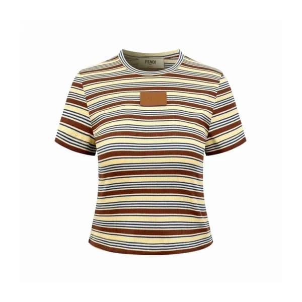 펜디 여성 라운드 티셔츠 - Fendi Womens Round Tshirt - fec162… - 1