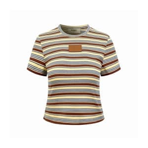 펜디 여성 라운드 티셔츠 - Fendi Womens Round Tshirt - fec162…