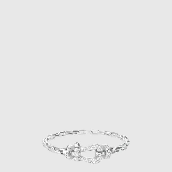프레드 남/녀 포스텐 18K 링크 브레이슬릿 - Fred Unisex Force 10 18K Link Bracelet - acc10052x - 1