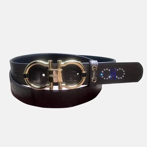 [페레가모] 살바토레 버클 브라운 남성용 벨트 fe0013y - Ferragamo Salv… - 1