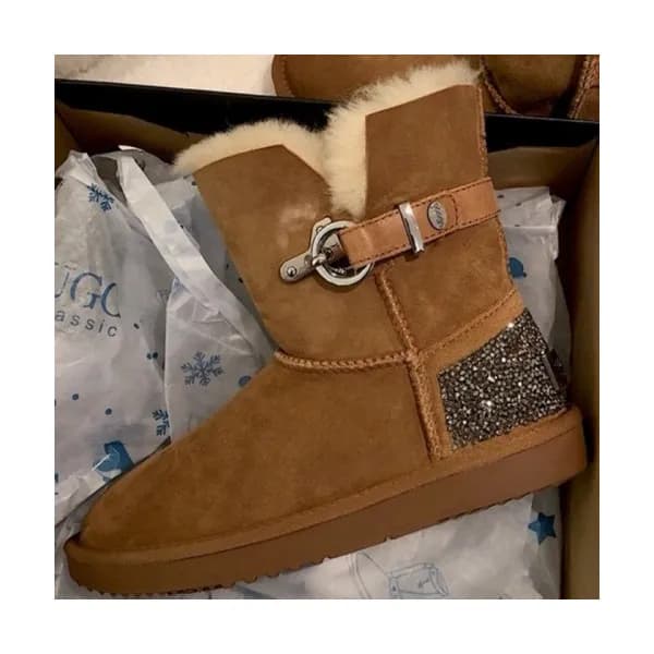 UGG 2018 LADIES SNAILCLASSIC STRAP ANKLE BOOTS - U… - 1