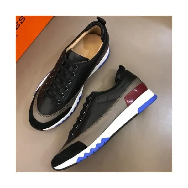 Hermes 2018 Mens Leather Sneakers - 에르메스 남성 레더 스니커… - 1
