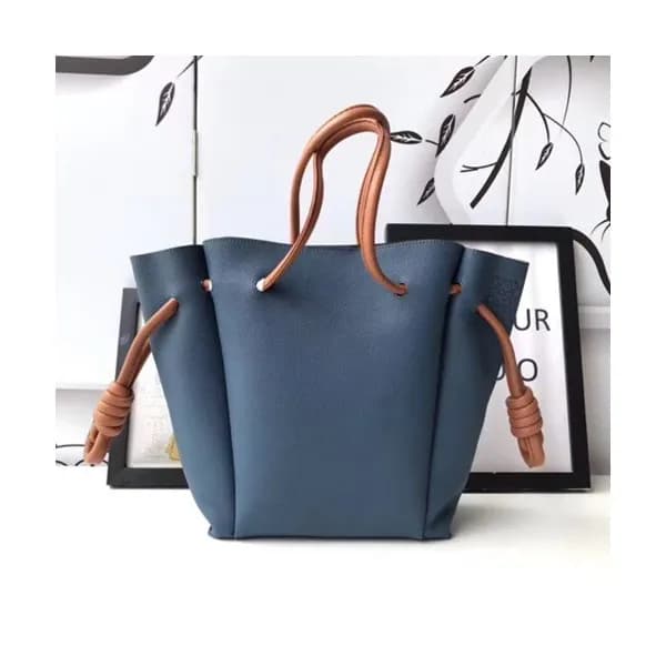 Loewe Flamenco Knot Small Tote Bag,24CM - 로에베 플라멩고… - 1